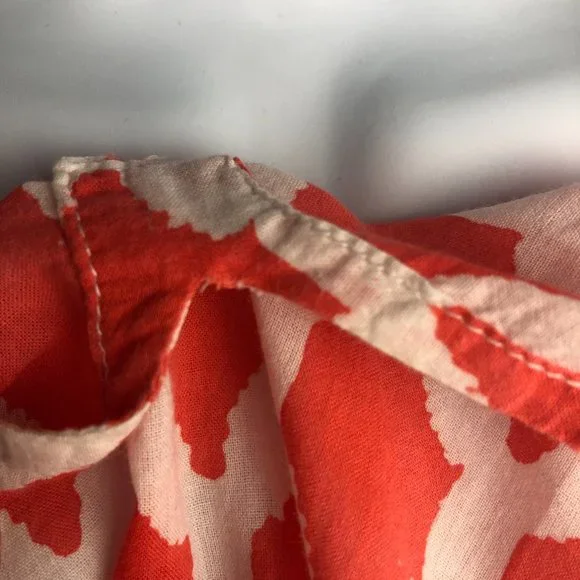 Roberta Roller Rabbit For Piperlime Kurta With Border Tunic Top Sz XS - Picture 12 of 12